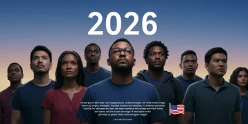 Diverse group of Americans, including individuals with disabilities, looking towards a hopeful future related to benefits.