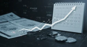 Financial charts and bond certificates symbolizing fixed-income growth in 2026.
