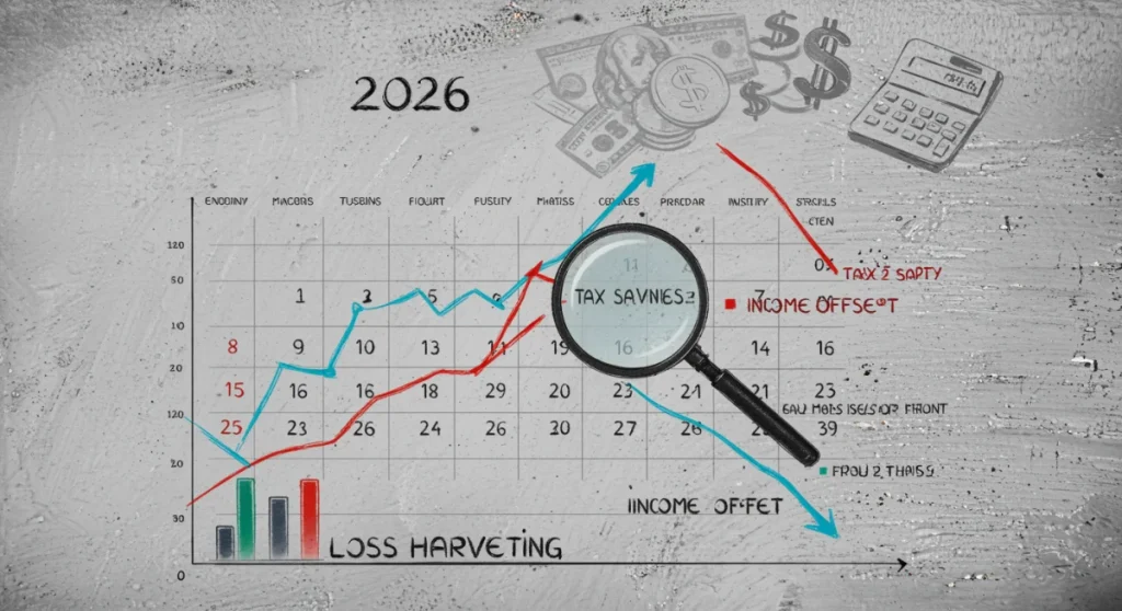 2026 Tax Loss Harvesting: Offset $3,000 Ordinary Income Annually