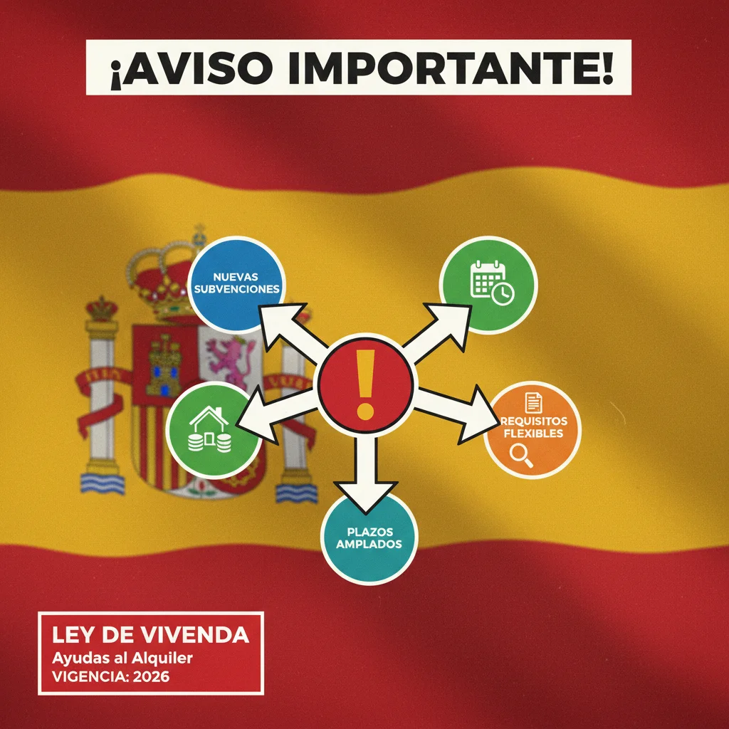 Alerta 2026: Cambios Clave Ayudas Alquiler Vivienda España