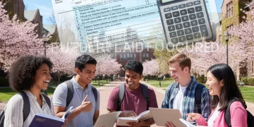 College students on campus, symbolizing the American Opportunity Tax Credit for education expenses.
