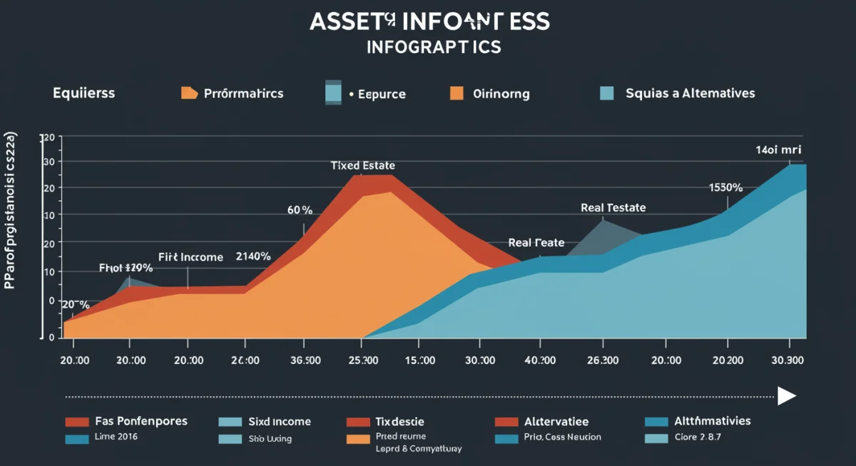 Infographic of diversified asset classes for 2026 portfolio