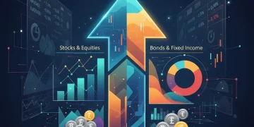 Diversified investment portfolio growing towards a 7% annual return goal.