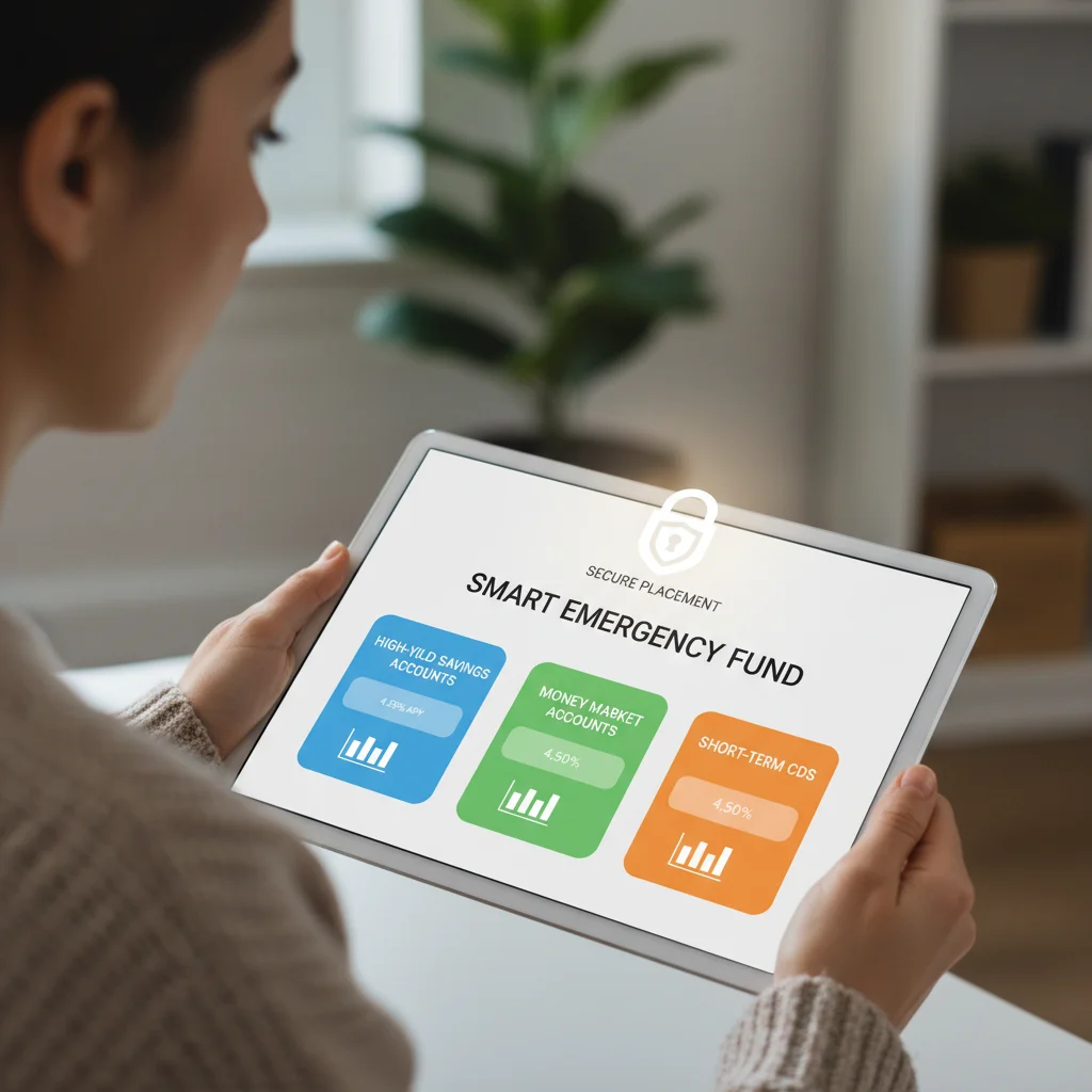 Smart investment options for emergency fund growth