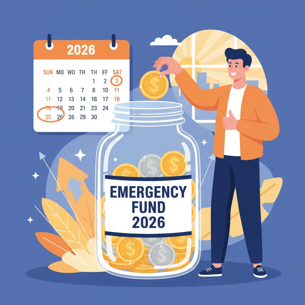 Build 3-Month Emergency Fund by Mid-2026: Your Step-by-Step Guide