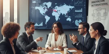 Profesionales españoles debatiendo estrategias de internacionalización para 2026