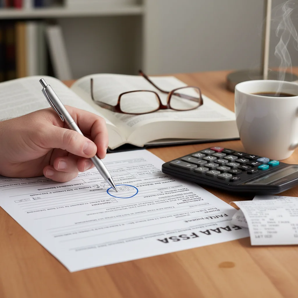 Detailed review of FAFSA form sections