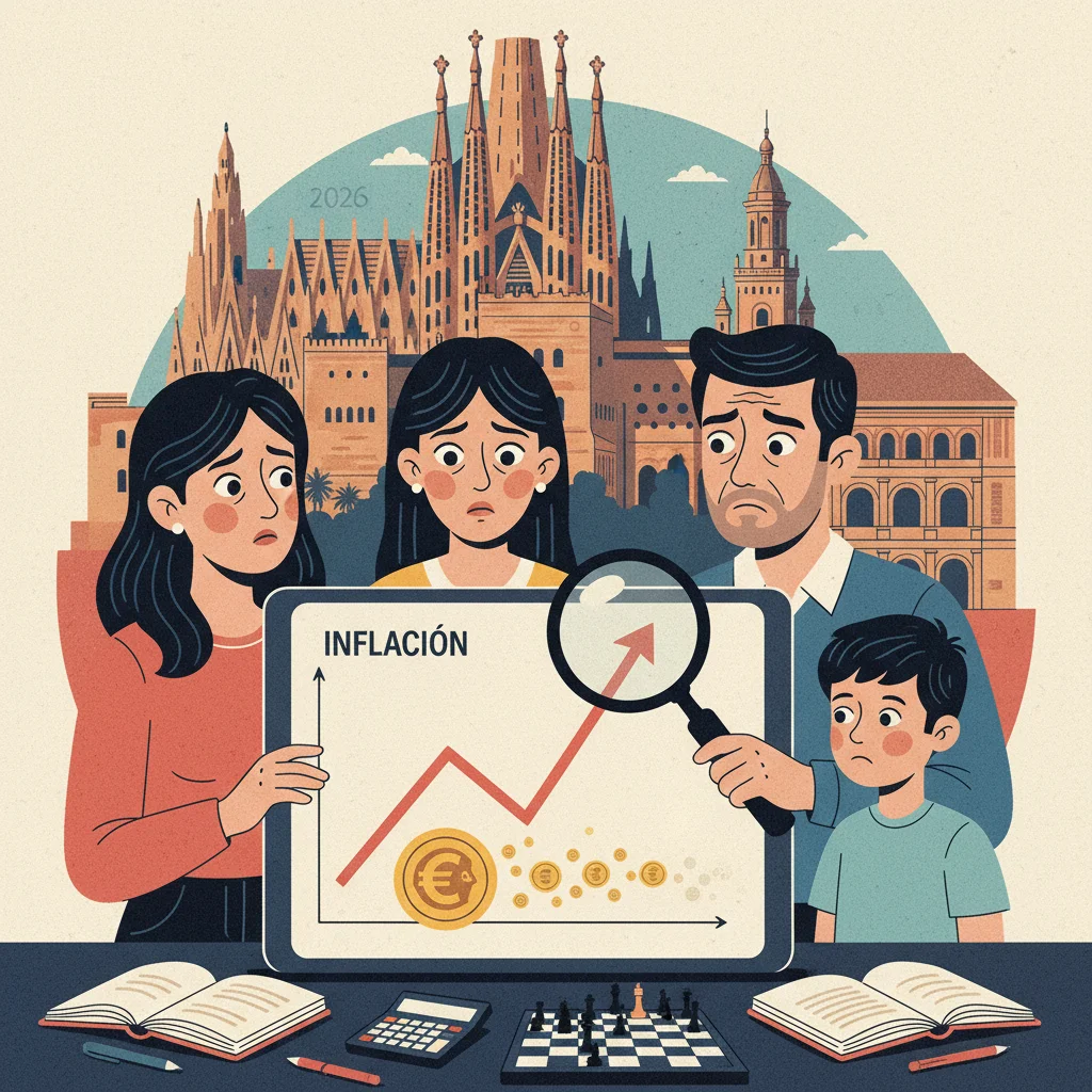 Inflación 3,2% España 2026: Impacto y Estrategias Financieras