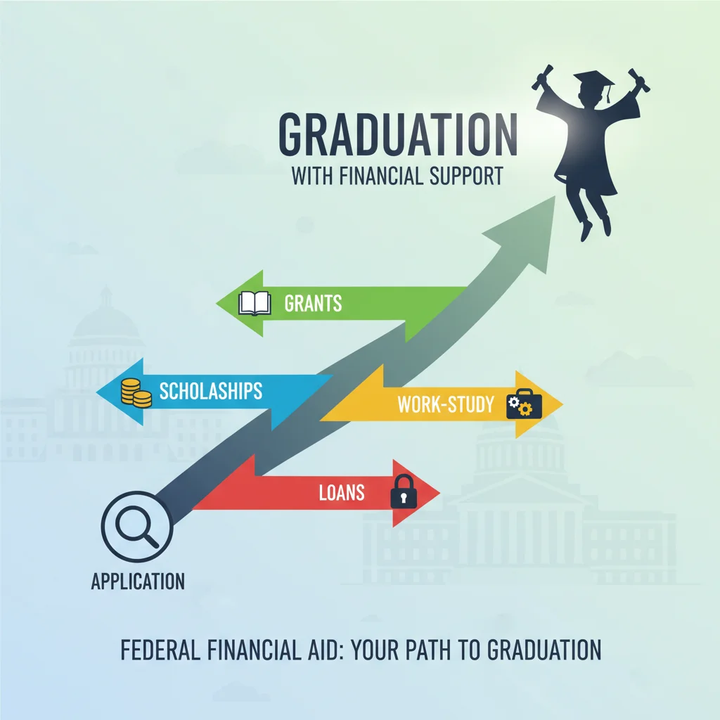 Visual representation of federal financial aid types