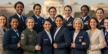 Professional women in federal careers, diverse group