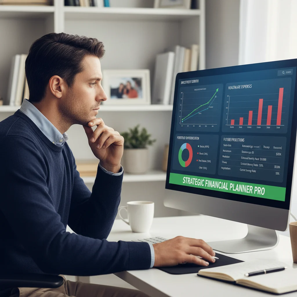 Individual planning investments for their Health Savings Account, focusing on long-term growth.
