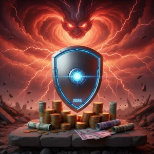 Inflation-Proofing Your Personal Finances in 2026: 3 Key Strategies to Maintain Purchasing Power Shield protecting money from inflation, representing financial security in 2026.