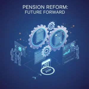 Infografía detallada sobre los cambios en la ley de pensiones 2026 y su impacto en la jubilación.