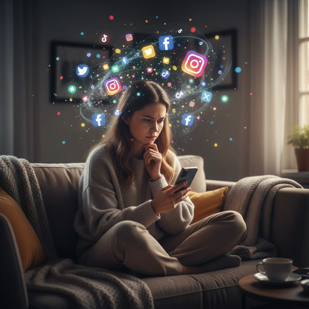 Minimizar Comparación Social Online: Estrategias de Bienestar Digital para Reducir la Ansiedad
