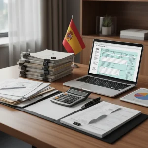 Oficina organizada para inspección fiscal 2026 en España