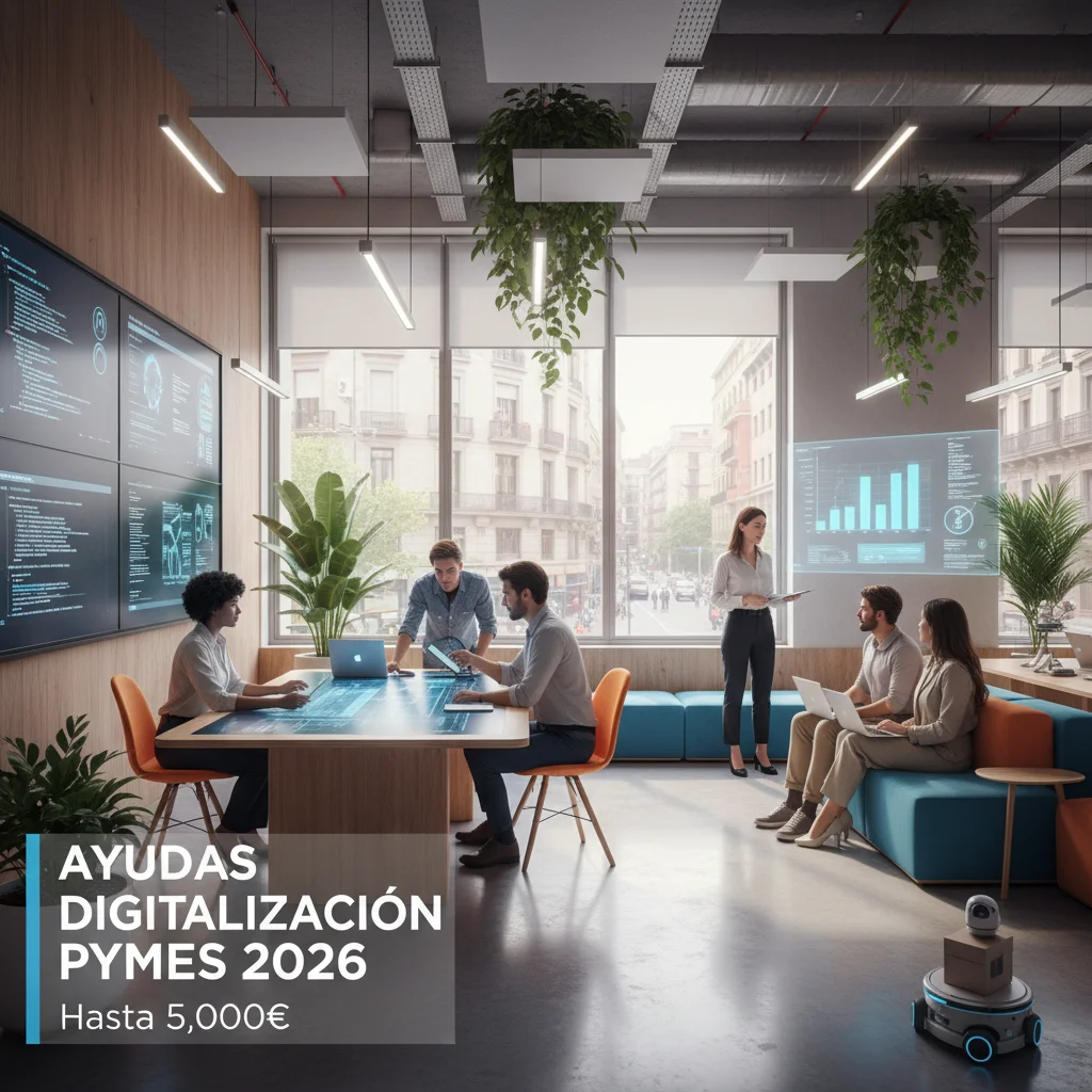 Oportunidad 2026: Ayudas Digitalización Pymes España – ¡Hasta 5.000€ para su Negocio!