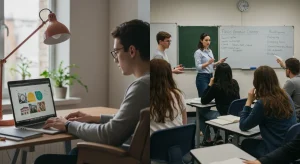 Online vs. in-person learning models for US job market 2026