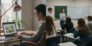 Online vs. in-person learning models for US job market 2026