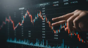 Portfolio Stress Testing for 2026: 30% Downturn Resilience Digital display showing investment portfolio performance during a simulated 30% market downturn, highlighting stress testing for 2026.