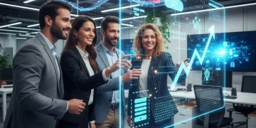 Pymes españolas abrazando la transformación digital para el crecimiento futuro.