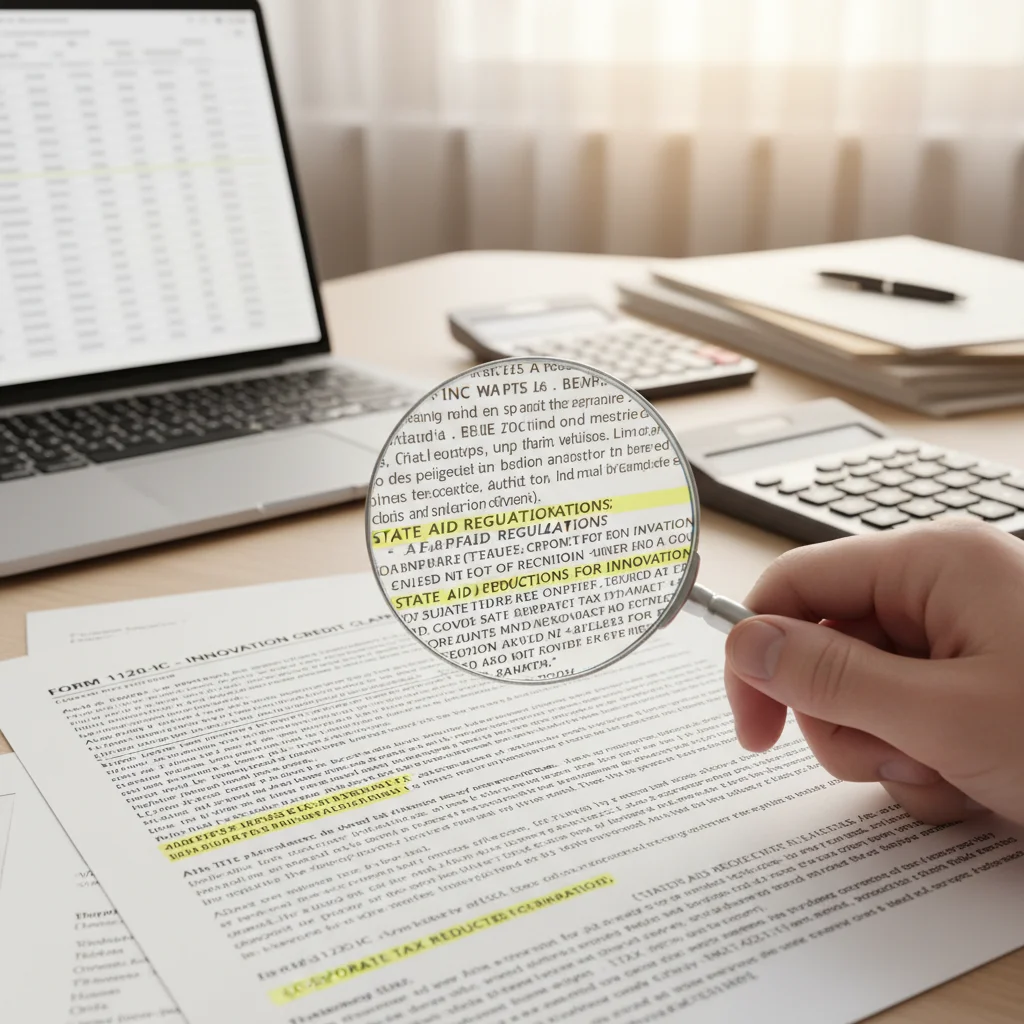Mano con lupa examinando documentos fiscales para beneficios en 2026