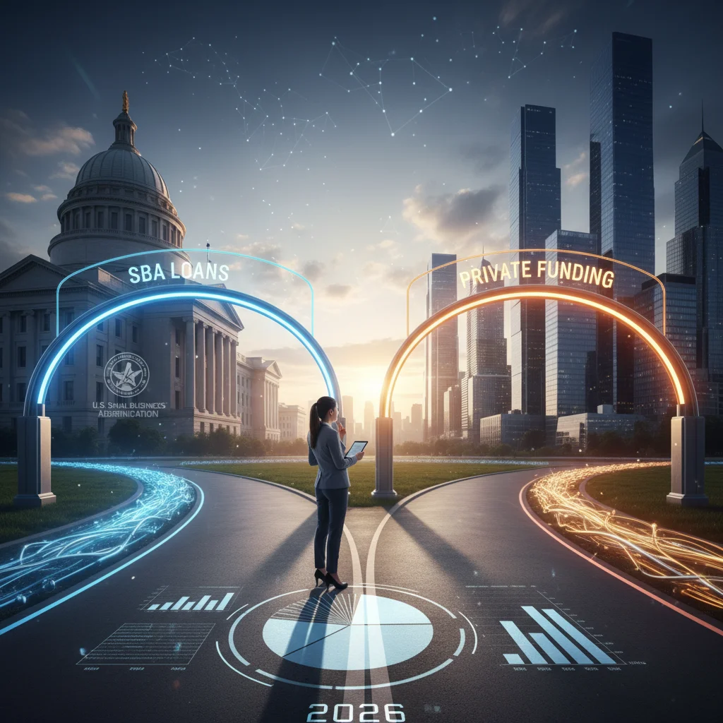 SBA Loans vs. Private Funding 2026: A Small Business Guide