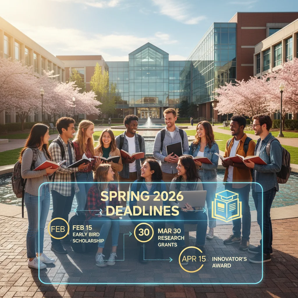 Spring 2026 Scholarships: Top 10 Deadlines & Application Tips