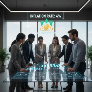 Financial advisors discussing wealth preservation strategies against 4% inflation in 2026