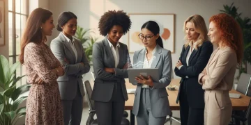 Women discussing financial aid after job loss 2026
