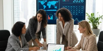 Confident women discussing real estate investment strategies for 2026
